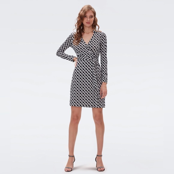 Diane Von Furstenberg- Jeanne Silk Jersey Wrap Dress (NWOT) - threedaughtersproperties.com Diane Von Furstenberg- Jeanne Silk Jersey Wrap Dress (NWOT) - threedaughtersproperties.com